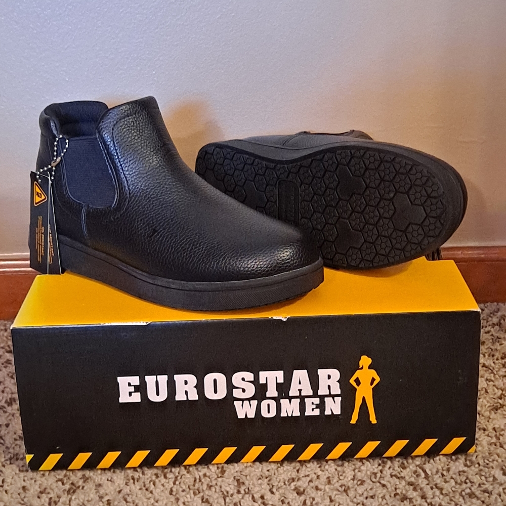Eurostar Women Buffy Chelsea SR Ankle Boots Size 6.5